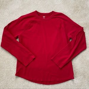 Gap Solid Long Sleeve Tee